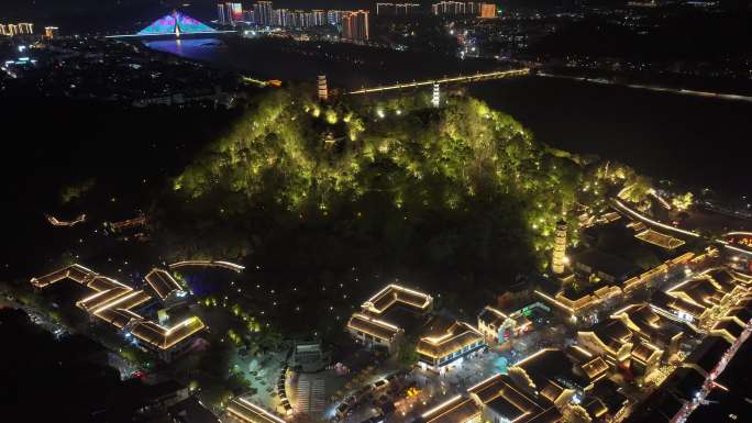 台州临海紫阳街航拍