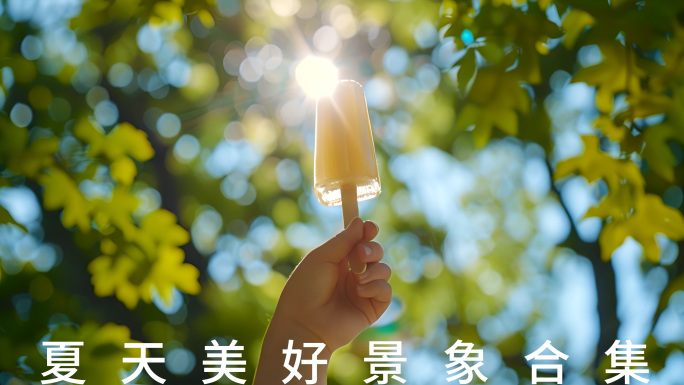 夏天夏季夏至美景合集