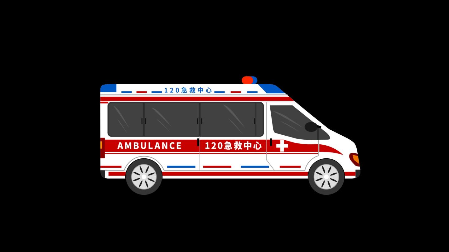 救护车动画-AE模板
