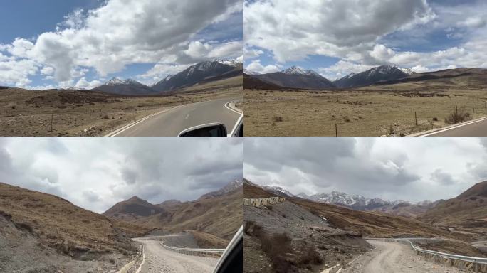 西藏之路满眼荒凉
