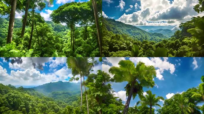 热带雨林丛林