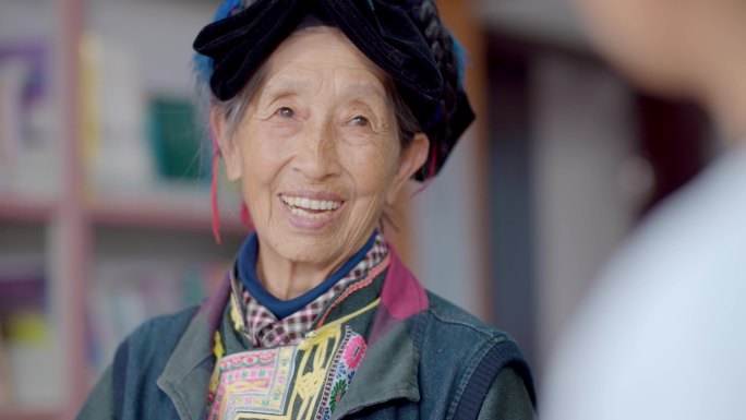 藏族少数民族老百姓生活包饺子娱乐社区生活
