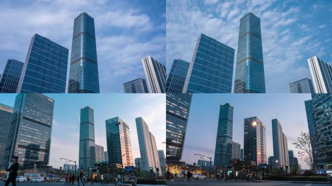 杭州未来科技城延时摄影
