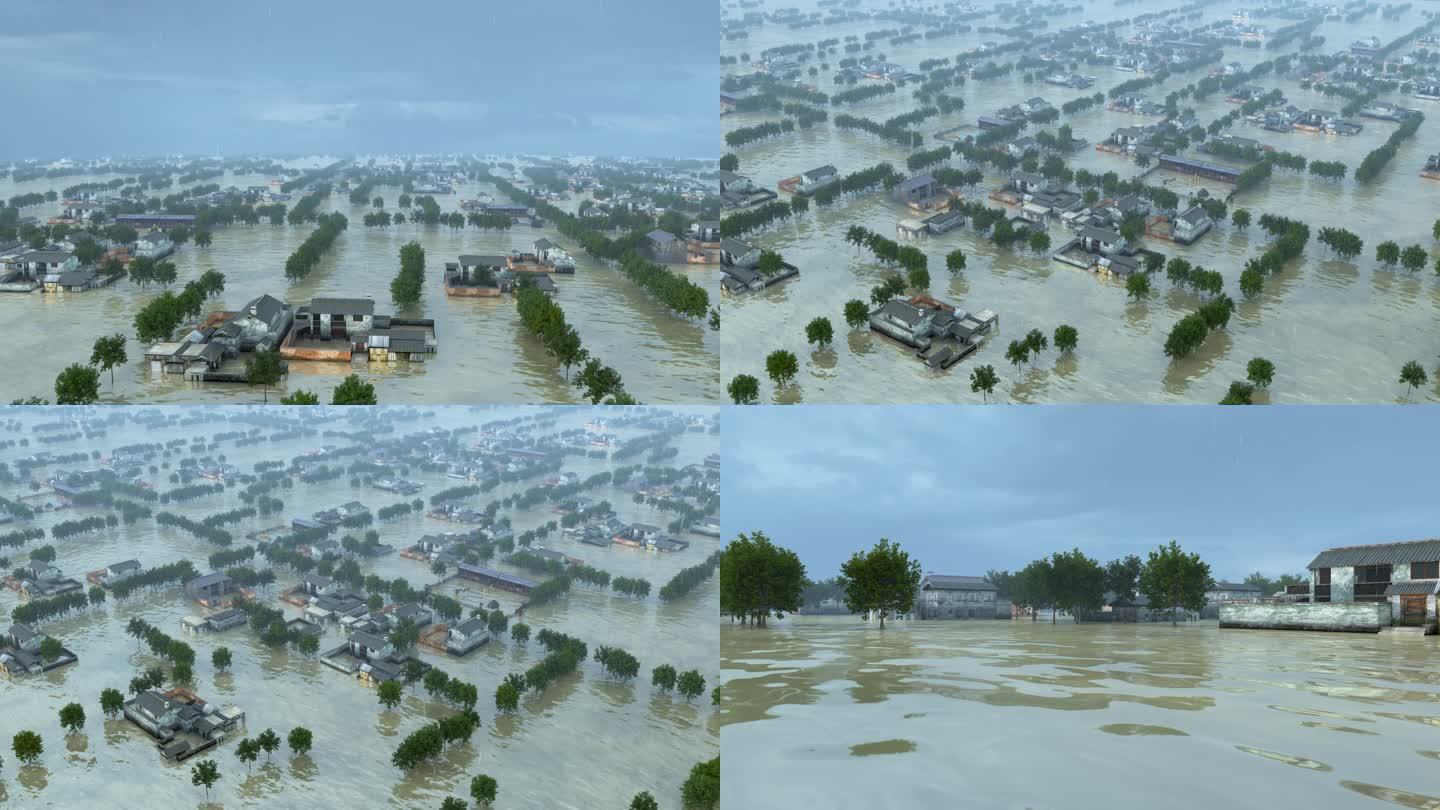 洪涝灾害自然灾害洪水