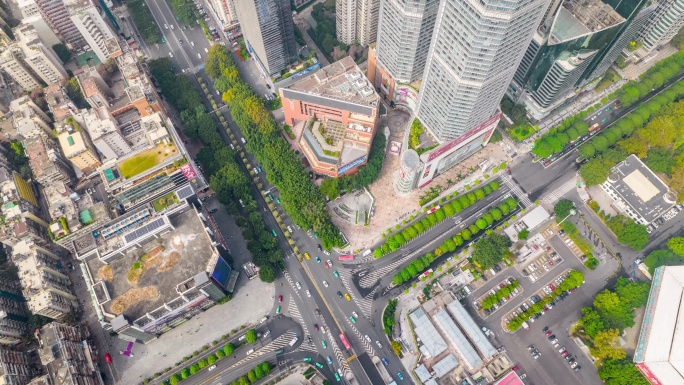 广州天河_天河路_天河路十字路口001