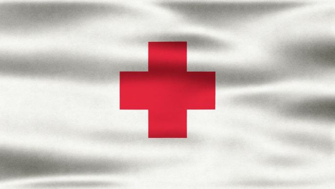 【原创】4K红十字旗帜
