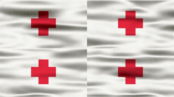 【原创】4K红十字旗帜