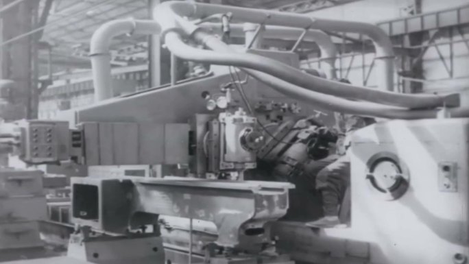 50年代的工业技术影像
