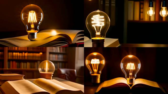 电灯泡灵感灯泡创新想法创意灯泡