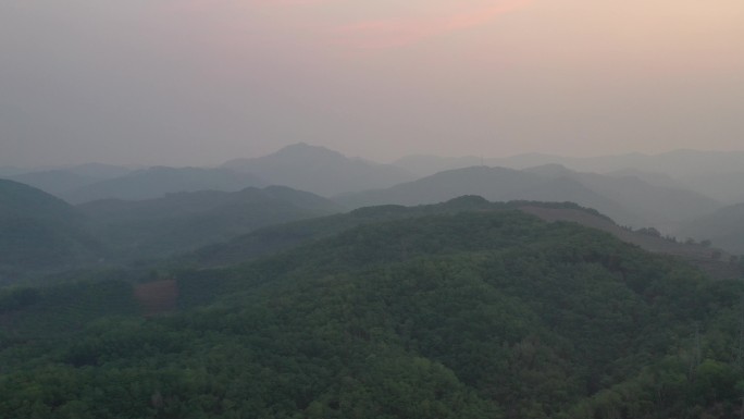 4K-Log-航拍西双版纳勐腊县山脉