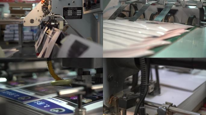 印刷厂书籍印刷制作印刷设备印刷机印刷流程