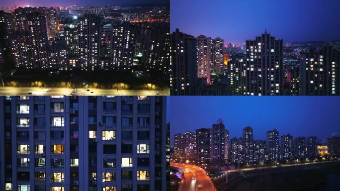 过年 团圆 团聚 万家灯火