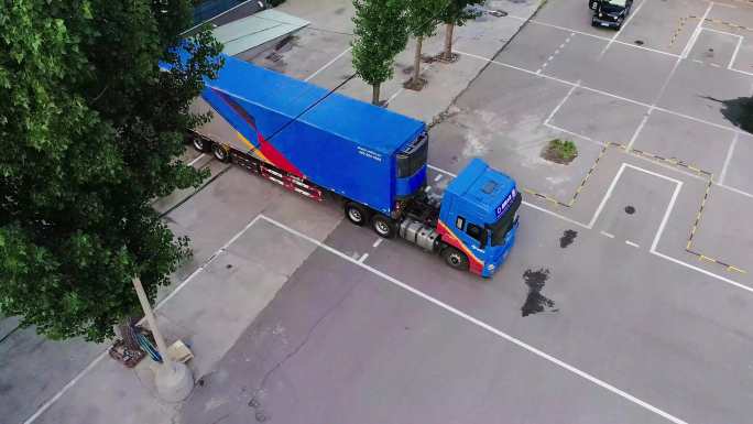 【4K】物流大卡车大货车运输