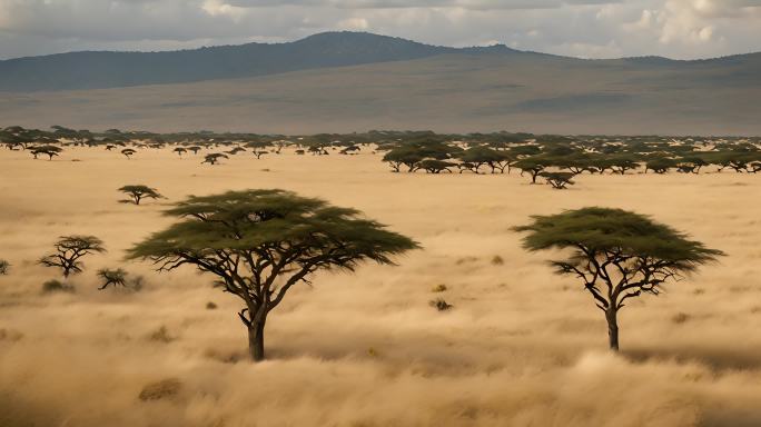 肯尼亚非洲大草原