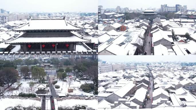 东关街雪景