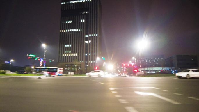 城市马路夜景视频素材69