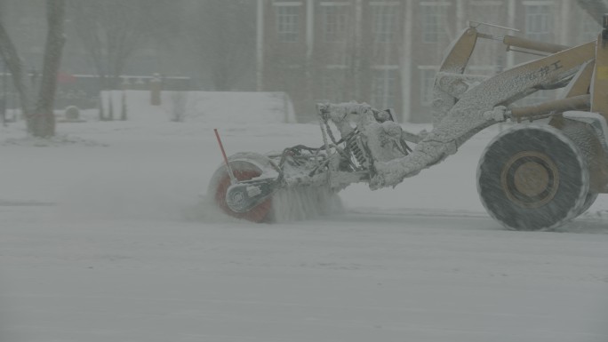 大雪 城市 扫雪