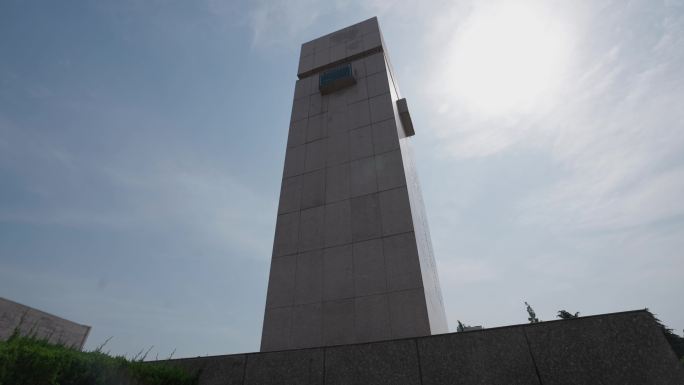 04新四军纪念馆 重建军部碑 东征雕像