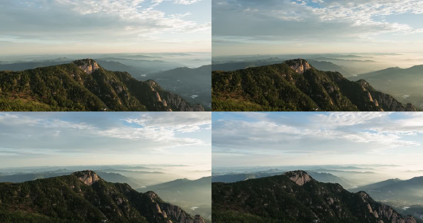 泰山山顶云海日出