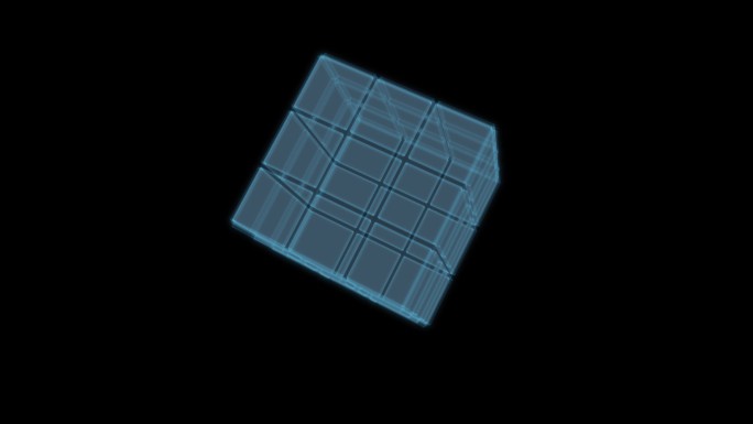 魔方 玩具方形矩形方块晶格网状高科技9