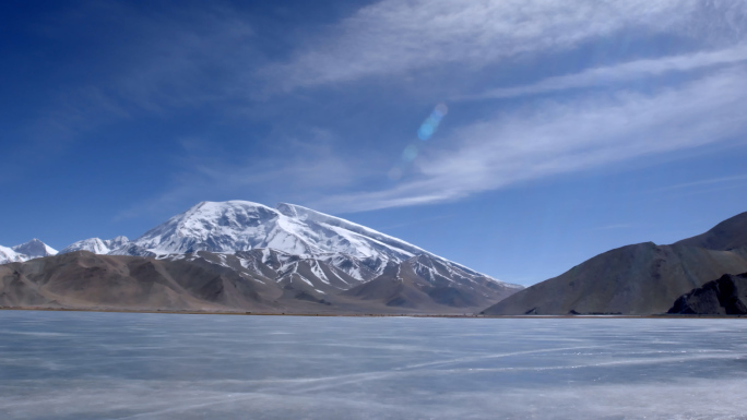 新疆自然景观 航拍 大自然 鬼斧神工