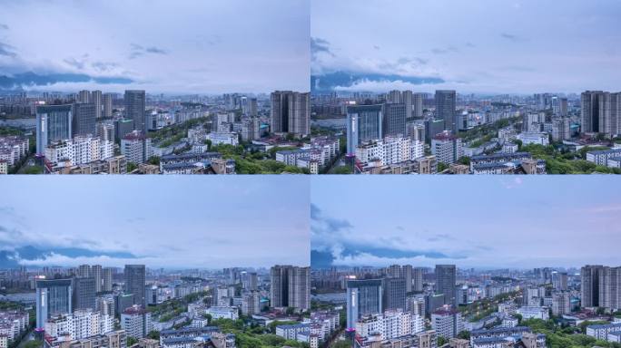 九江雨后黄昏延时