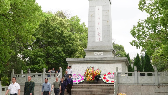 清明节烈士纪念碑