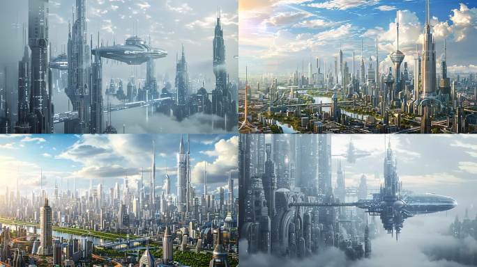 未来之城 科技之城  未来城市