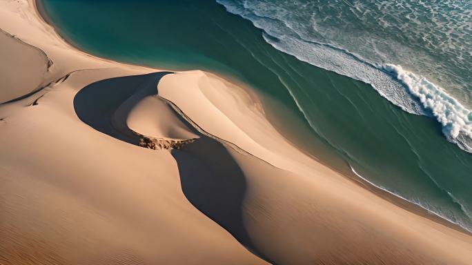 沙漠和大海