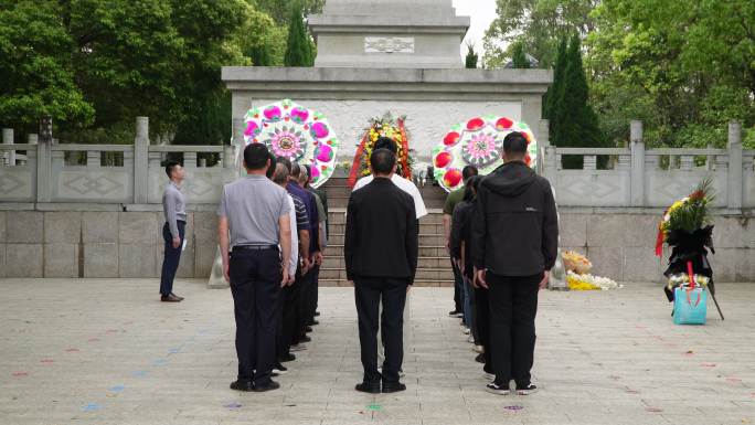 清明节烈士纪念碑