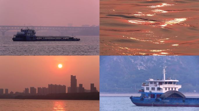 扬子江畔的长江风景