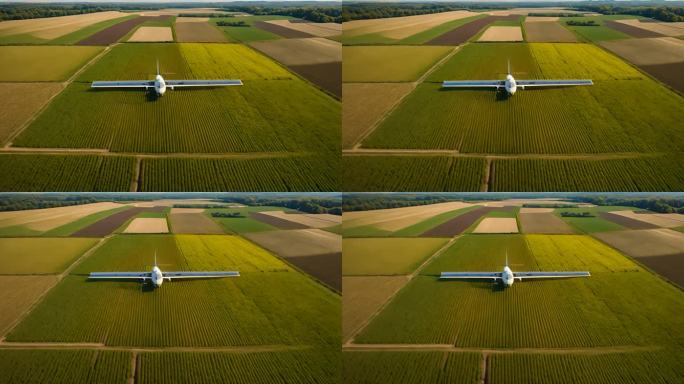 飞行智能农业无人机人工智能无人机扫描农业