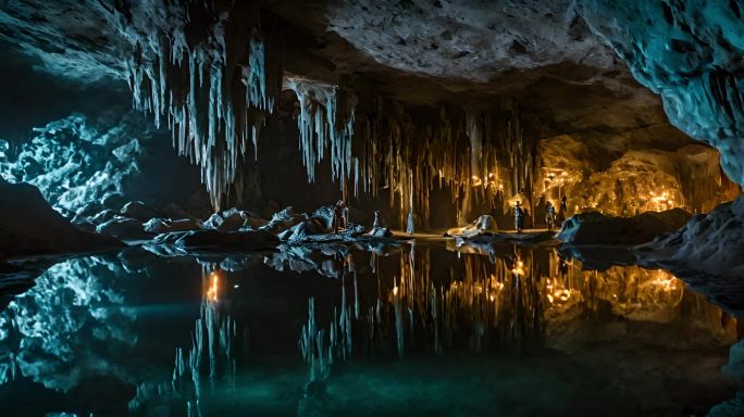 【高质量4K】自然景观 旅游 溶洞景观