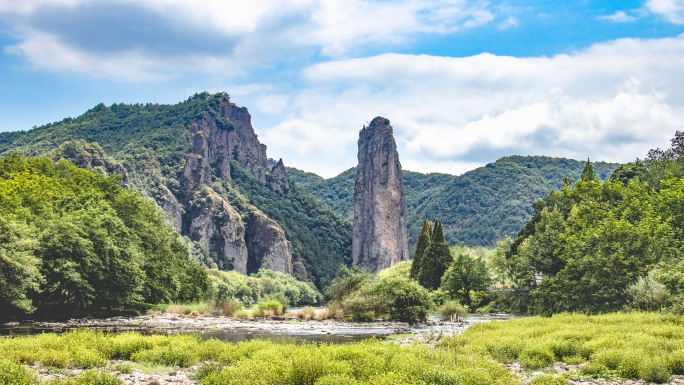 浙江丽水 缙云仙都 鼎湖峰风景区