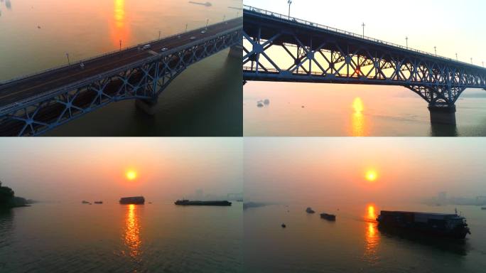 扬子江畔的长江大桥