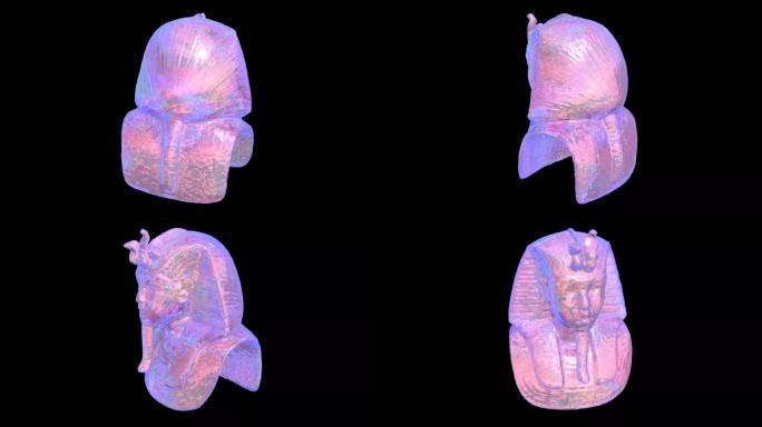 图坦卡蒙的面具 埃及雕塑雕像塑像人像9