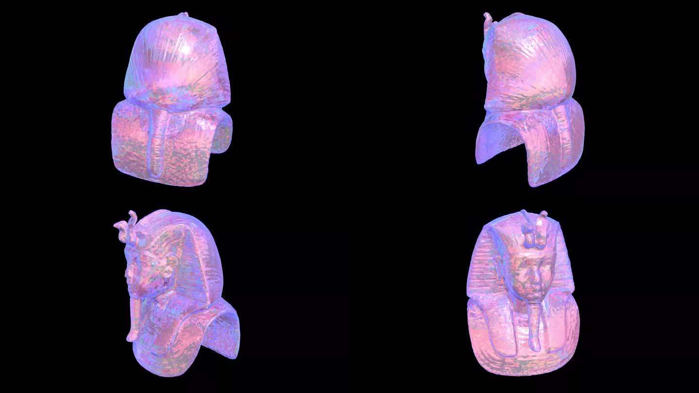 图坦卡蒙的面具 埃及雕塑雕像塑像人像9