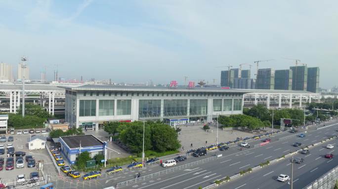 4k-镇江丹阳高铁站丹阳城市