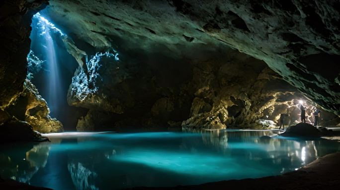 【高质量4K】自然景观 旅游 溶洞景观