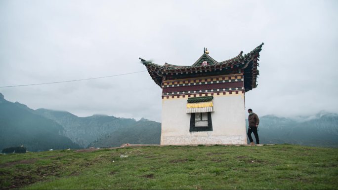 郎木寺转经延时