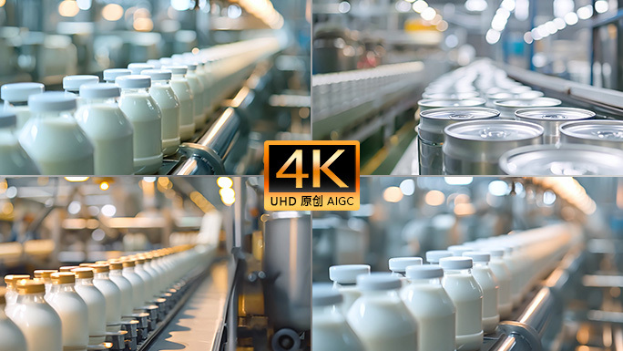 牛奶饮料灌装生产线 食品饮品加工工厂