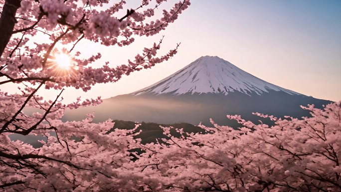 富士山4K风景