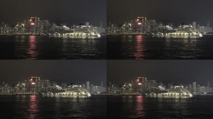 香港维多利亚港夜景