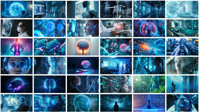 医疗片头 医疗科技大健康生物医药医学ai