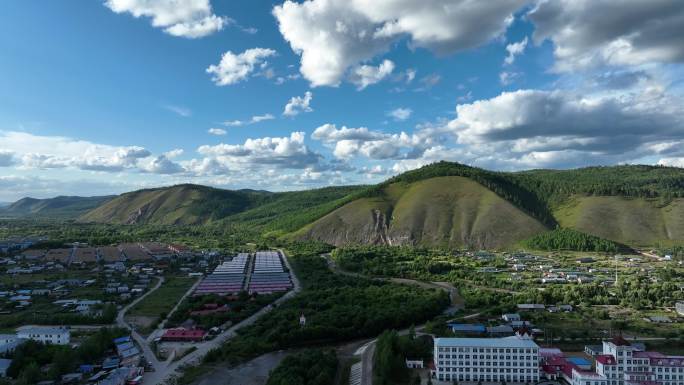 大兴安岭林区林场山里人家