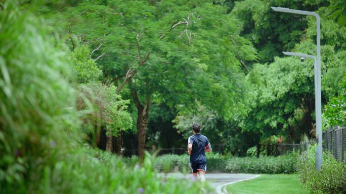 体育健康_户外跑步低碳生活