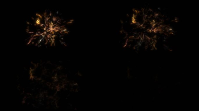 粒子能量冲击 透明背景