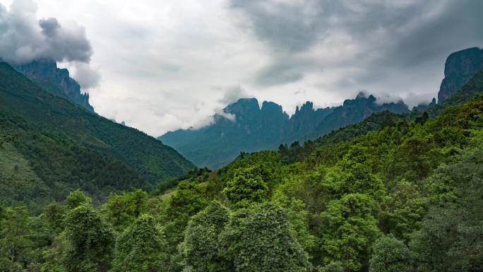 广西圣堂山大岭村延时