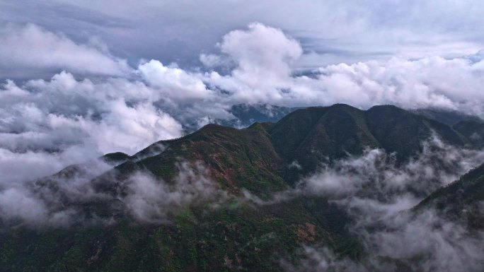 龙角山十八拐云海延时