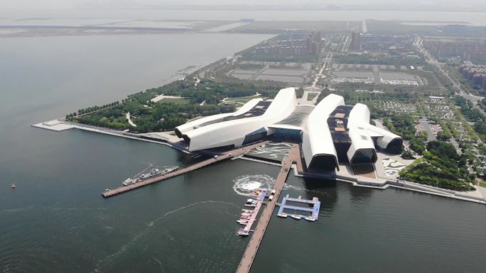 天津航拍51国家海洋博物馆